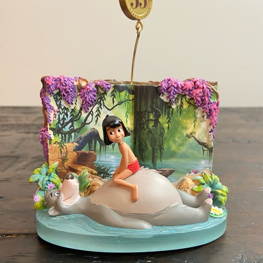 Disney Jungle Book Ornament 55th Anniversary Sketchbook Holiday Limited NEW